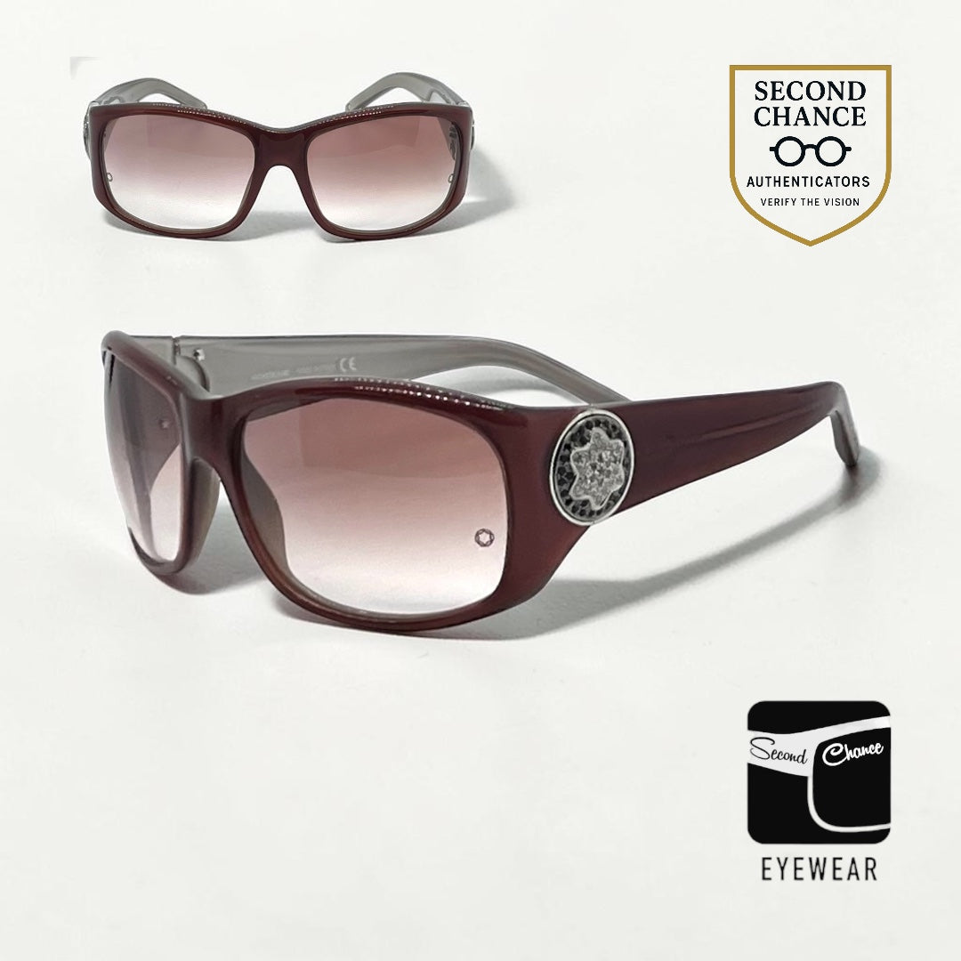 Montblanc MB232S 603 Unworn Italy Crystal Sunglasses-Original Lenses