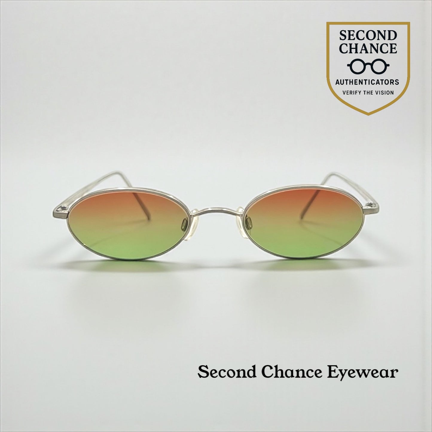 Charmant Japan Oval Sunglasses – Unworn – New Second Chance Customs Lenses