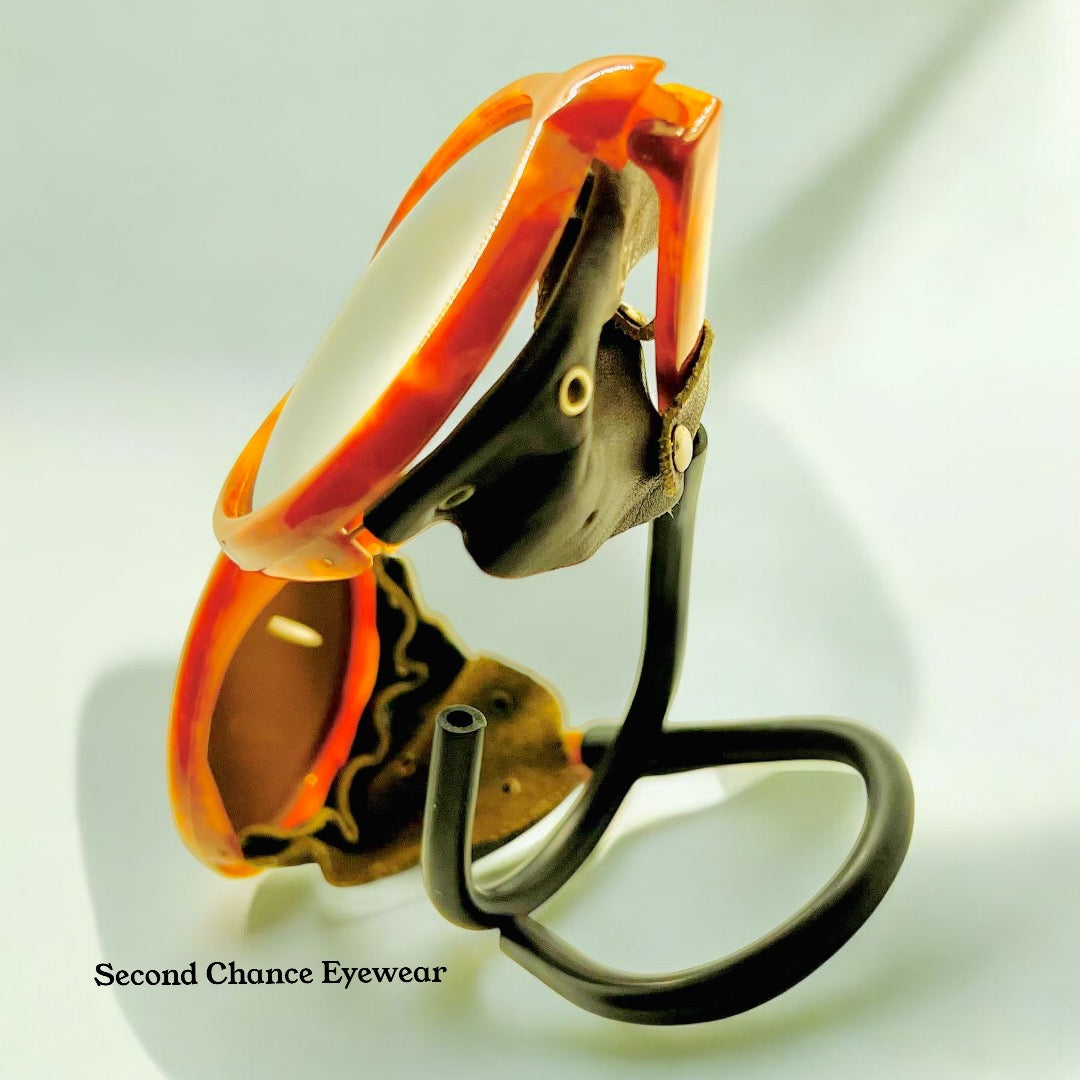 Vintage Suncloud Glacier SC-5 Sunglasses – Original Side Shields & Original Mirrored Glass Lenses