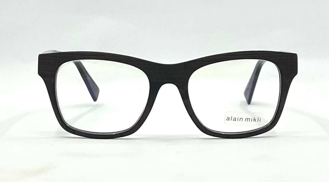 Alain Mikli A01347 2895-VINTAGE Black Optical Frame-UNWORN Eyeglasses-France