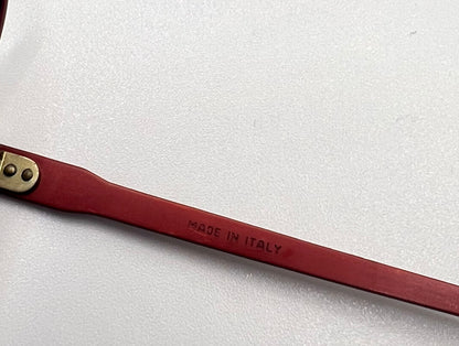Vintage Italian 5011 Sunglasses – Rudy Red – Deadstock – Custom Gradient Lenses