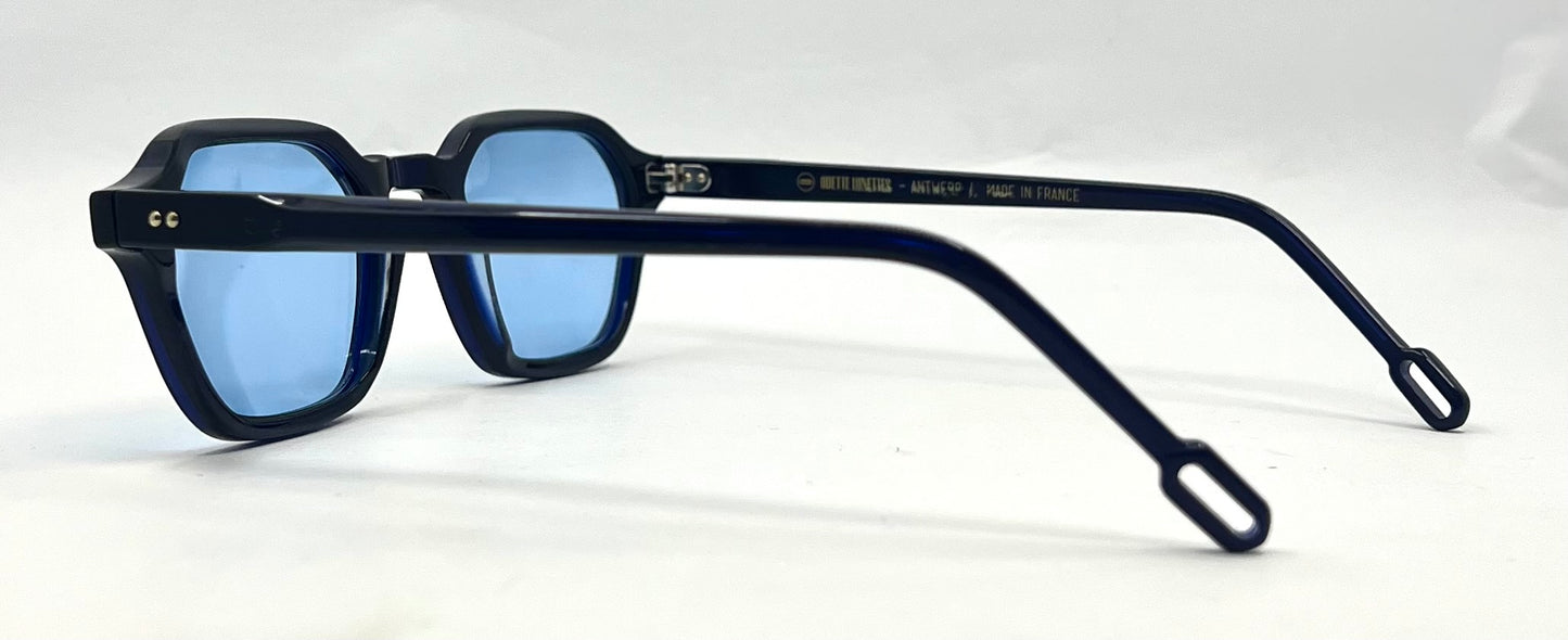 Odette Lunettes Jarret II A031 Sunglasses w/New Sky Blue Custom Tinted Lenses