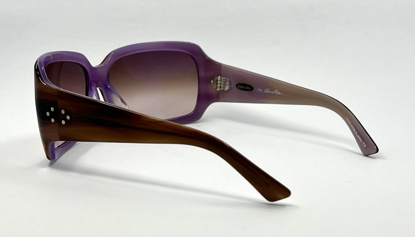 Blinde By Richard Walker Byz Way at/lv Sunglasses – Y2K Vintage-Oversized