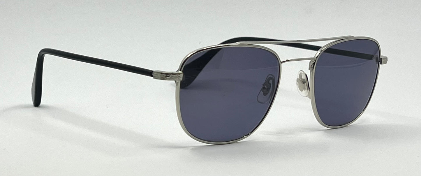 Garrett Leight Club House II SVBK Deadstock Sunglasses Full Kit-51mm