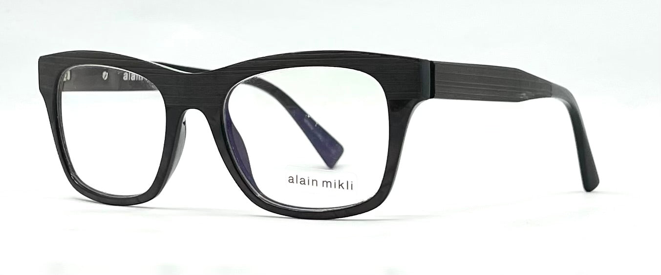 Alain Mikli A01347 2895-VINTAGE Black Optical Frame-UNWORN Eyeglasses-France