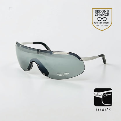 Porsche Design P1006 A -VINTAGE Shield Sunglasses-Italy-UNWORN