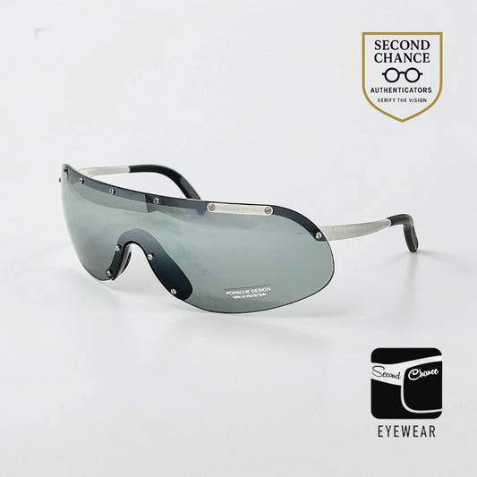 Porsche Design P1006 A -VINTAGE Shield Sunglasses-Italy-UNWORN