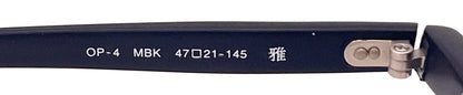 Oliver Peoples OP-4 MBK Limited Edition Japan Unworn Optical Frame