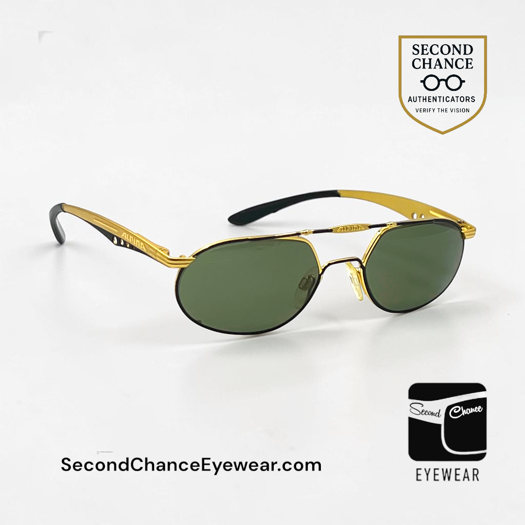 Alpina Testarossa 2513204 Vintage Sunglasses-Germany-54mm-NOS/UNWORN