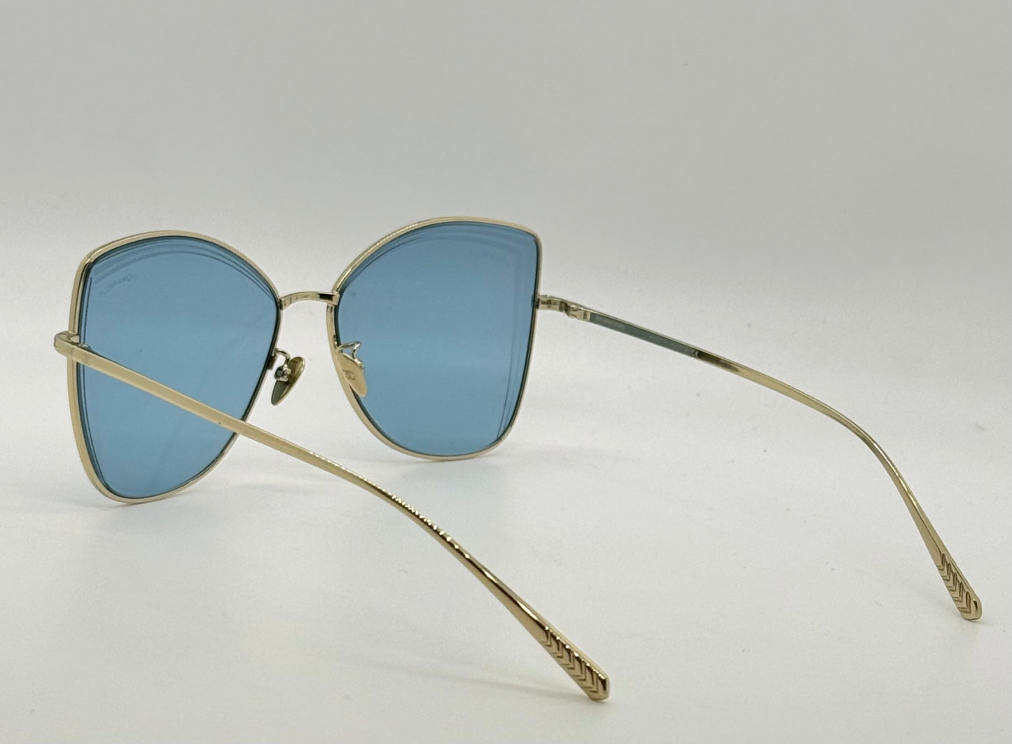 Chanel 4253 C.395/80-Y2K Vintage Gold Metal Sunglasses-UNWORN-w/Case