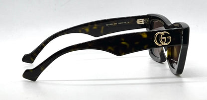 Gucci GG1753S 002 Tortoiseshell Brown Sunglasses-Unworn/Full Kit Made in Italy