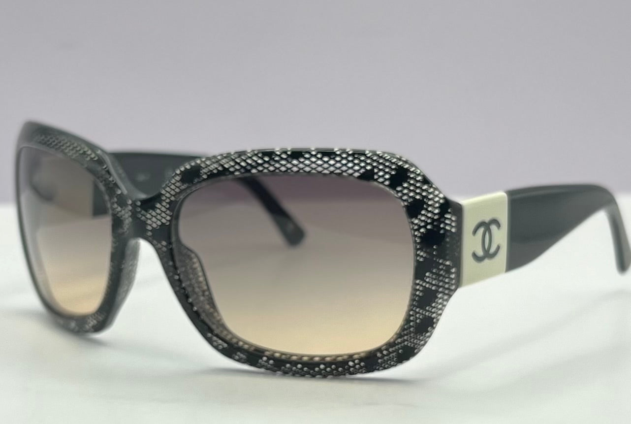 Vintage 90s Chanel Sunglasses-5146 c. 1125/3C-w/Brand New Berko’s Designs Lenses