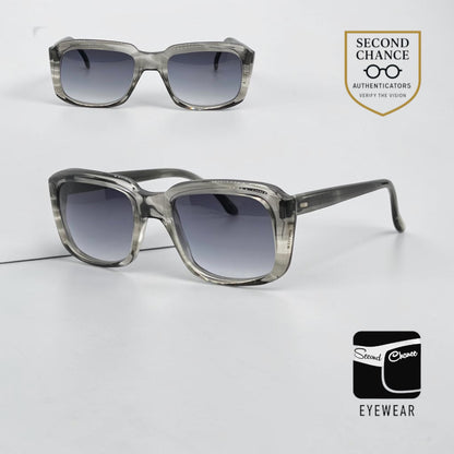 American Optical AO-Vintage Smoke Gray Wellington Sunglasses-New Custom Lenses