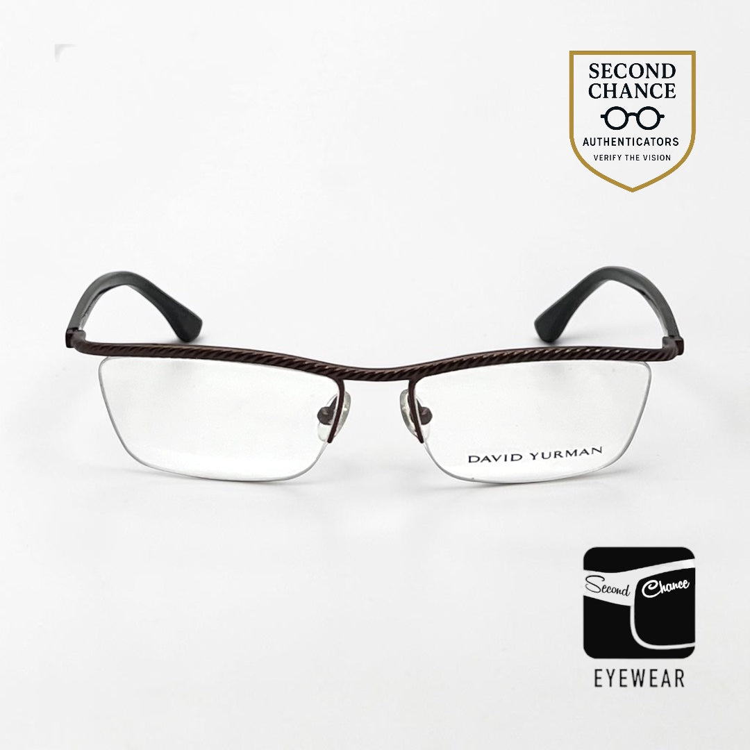 David Yurman DY043 Titanium Eyeglasses-Handmade Japan NOS/Unworn-55mm
