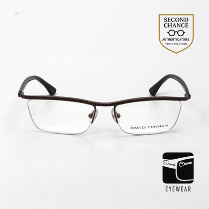 David Yurman DY043 Titanium Eyeglasses-Handmade Japan NOS/Unworn-55mm