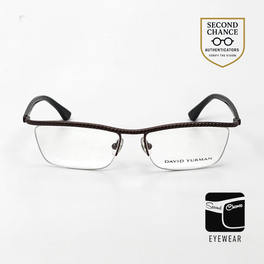 David Yurman DY043 Titanium Eyeglasses-Handmade Japan NOS/Unworn-55mm