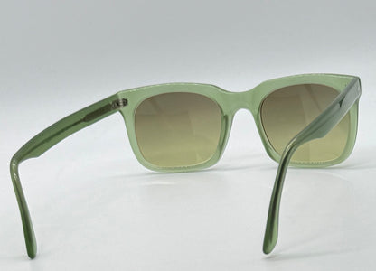 Cutler and Gross M:0974 Green Vintage Sunglasses w/New Olive–Citrus Gradient Custom Lenses-50mm