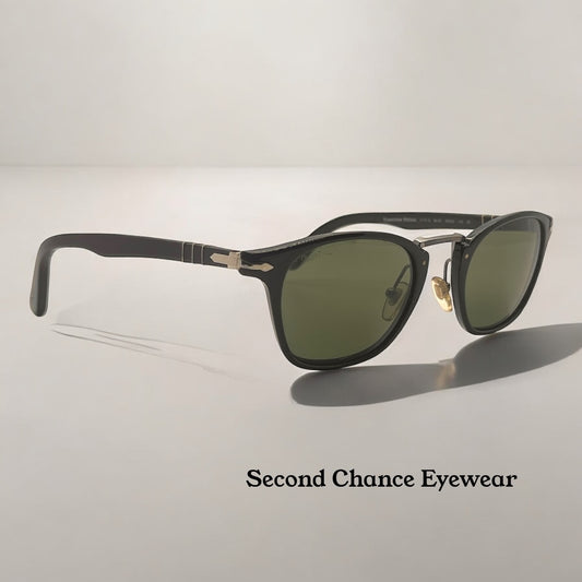 Persol Typewriter Edition 3110-S 95/31 | Handcrafted in Italy | Original Green Glass Lenses