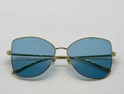 Chanel 4253 C.395/80-Y2K Vintage Gold Metal Sunglasses-UNWORN-w/Case