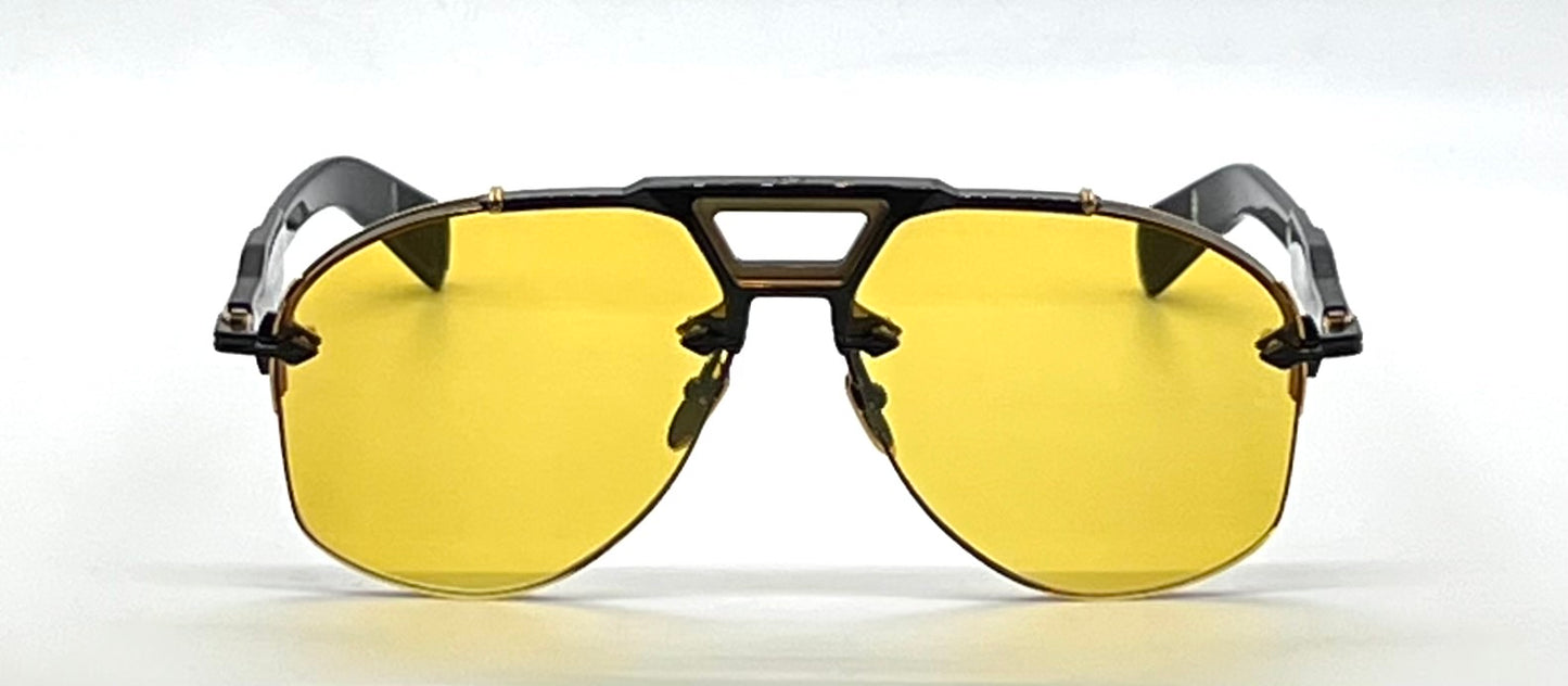 Jacques Marie Mage ALTA in  BLACK Ltd. 100-Full Kit Sunglasses-Japan