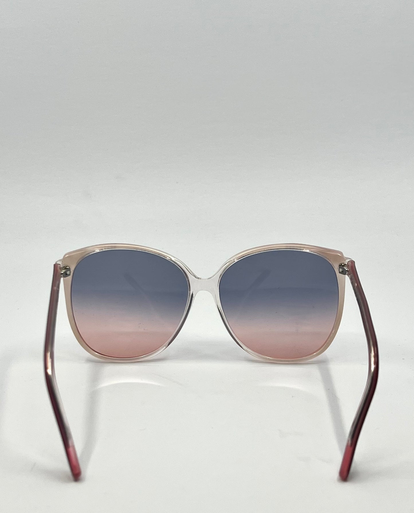 Oleg Cassin 780 Vintage Sunglasses w/New Blue/Rose Gradient Custom Tinted Lenses-Unworn-140mm