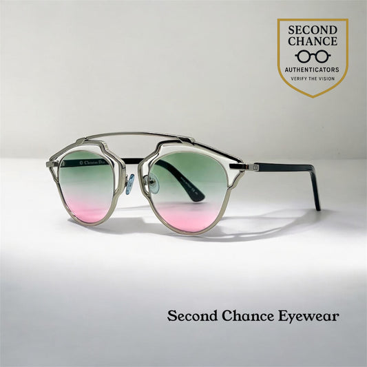 Christian Dior SO Real Sunglasses-New Gradient Second Chance Customs Lenses-Unworn