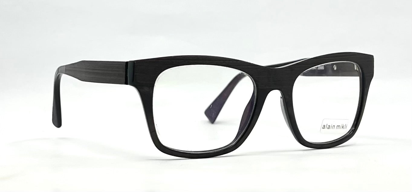 Alain Mikli A01347 2895-VINTAGE Black Optical Frame-UNWORN Eyeglasses-France