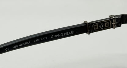 Chrome Hearts Grand Beast II Sunglasses – Frost Mirror Lenses – Full Kit – Rare