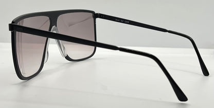 Mod. 93 CHG Shield Sunglasses w/New Grey/Purple Custom Gradient Lenses-Deadstock