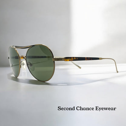 Mosley Tribes x Stüssy MT2034S 503952 Sunglasses-Gold Tortoise 53-21mm-Full Kit