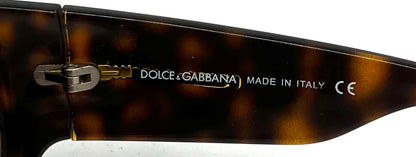 Dolce & Gabbana DG6005 Y2K Wrap Sunglasses Deadstock-Full Kit