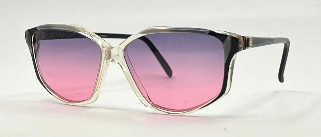 Givenchy Paris 950 Vintage Sunglasses w/New Pink Gradient Custom Lenses-UNWORN