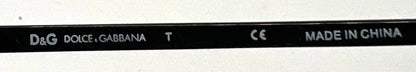 D&G Dolce & Gabbana 5058 01 m-Semi Rimless Oval Glasses Frame-UNWORN 47-21 135