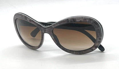Chanel 5219 Grey Butterfly Sunglasses-New Custom Brown Gradient LensesaItaly