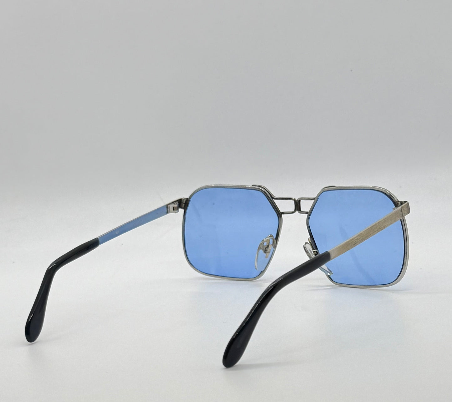 Neostyle FLEET Vintage Metal Sunglasses-New Blue Tinted Custom Lenses