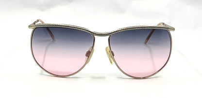 Gucci GG2232 95N-Vintage  Silver Sunglasses-New Blue/Rose CustomLenses