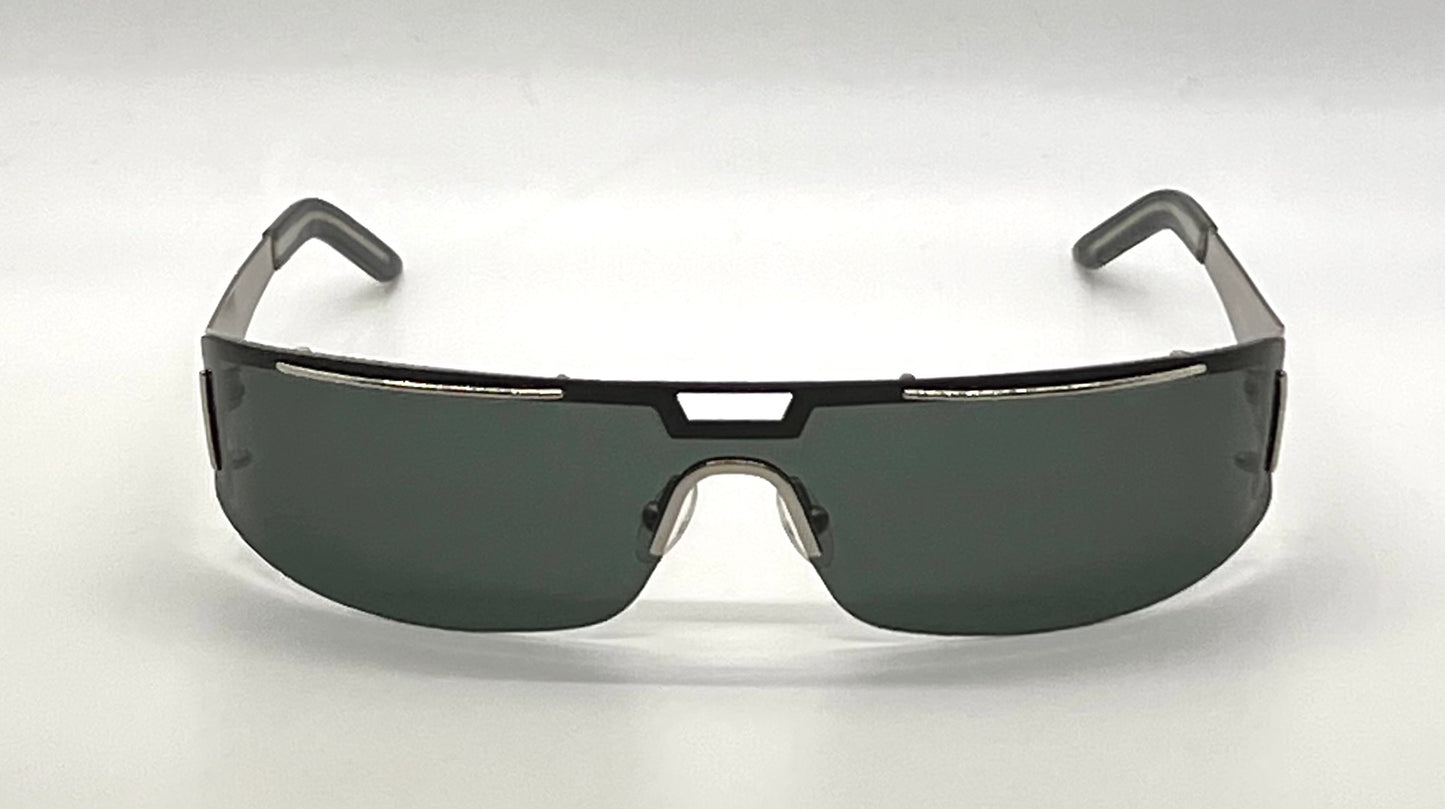 Basile BA4303 Col. 60 - Vintage Shield Sunglasses Unworn/NOS-Italy