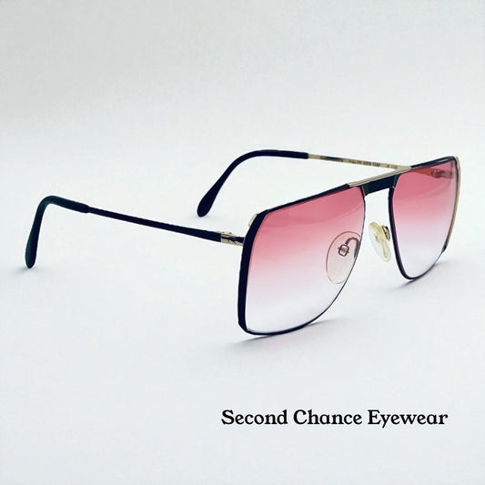 Rodenstock-Mr. R 889 GM Vintage Sunglasses w/New Gradient Pink Custom Day/Night Tint-60mm