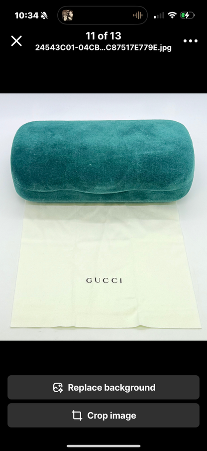 Gucci GG1753S 002 Tortoiseshell Brown Sunglasses-Unworn/Full Kit Made in Italy