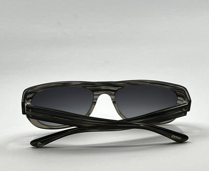 SALT. Polarized Sunglasses- Striated Grey Acetate-Japan-Unworn/Deadstock