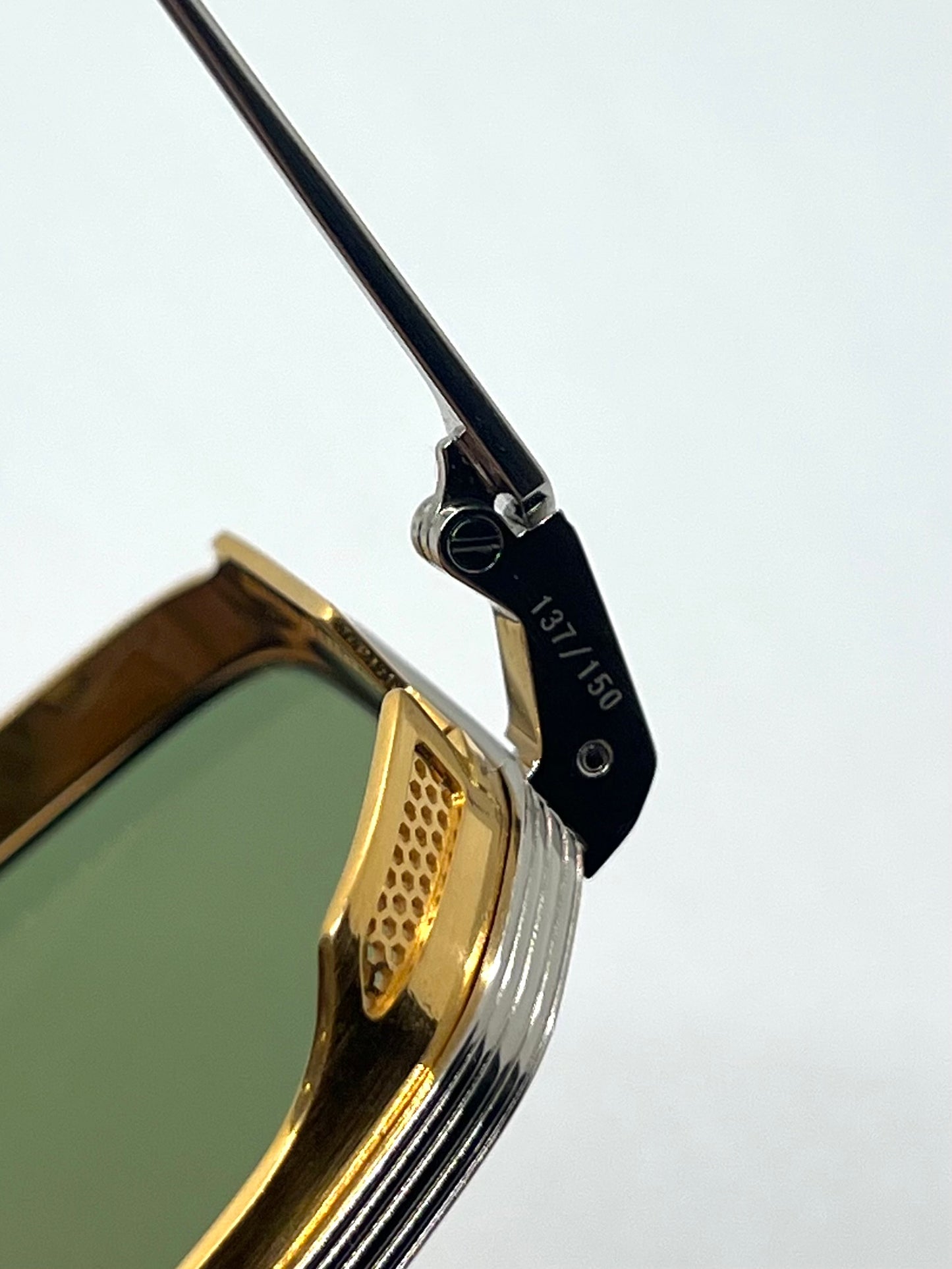 Jacques Marie Mage JAGGER DECADE in ELECTRUM-Titanium Sunglasses-Ltd 150-Full Kit