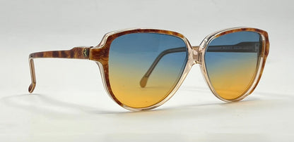 Rochas Paris EJ 4604 Vintage Sunglasses-New Custom Gradient Lenses-Handmade France