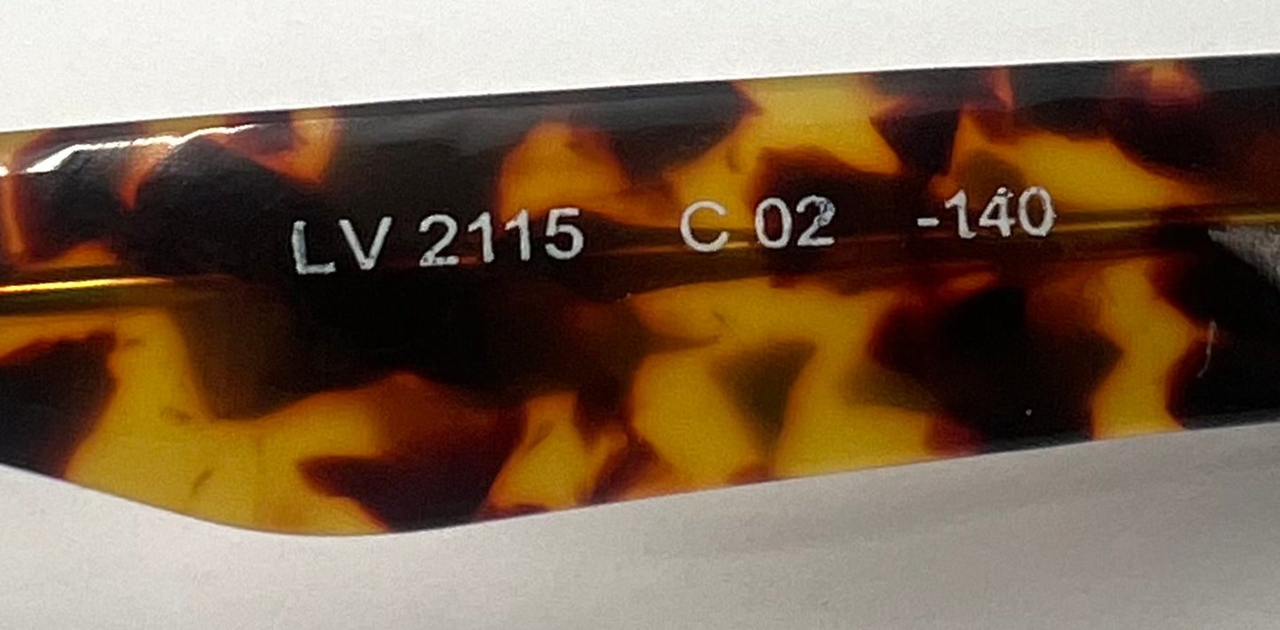 Lanvin LV 2115 C02-Vintage Tortoise Sunglasses-Made in France-Unworn