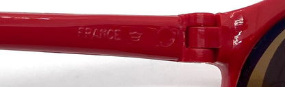 Vuarnet 084 PX2000 France Red NOS/Full Kit-Vintage 80s Sunglasses-