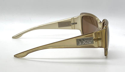 Christian Dior Night 3 WG8 Vintage Sunglasses-New Solid Brown Custom Lens-59mm