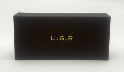 L.G.R Lawrence Flap 54-20-145 Pink Leather Side Shields Handmade in Italy Unworn