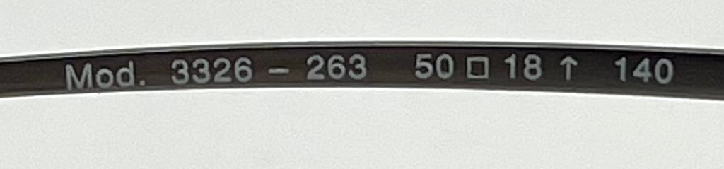 Jaguar 3326 263 Vintage Sunglasses 50-18 Unworn w/ Solid Blue Second Chance Customs