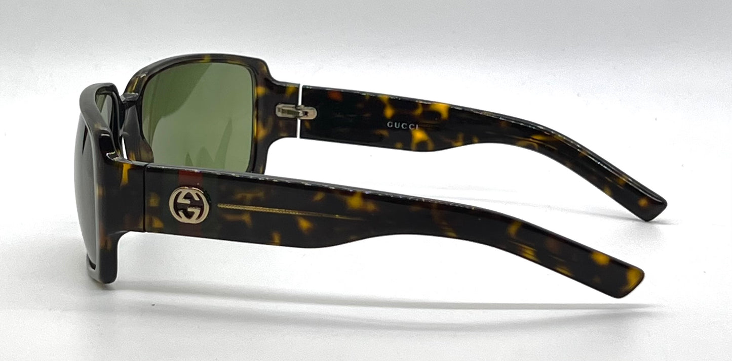 Gucci GG2563/S Havana Tortoise-Vintage Sunglasses Italy Original 60-17