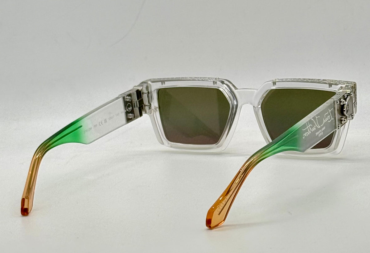 Louis Vuitton Virgil Abloh 2054 1.1 Millionaires Z1812W Crystal Clear Sunglasses