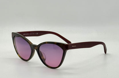 Prada VPR02T-F Vintage Sunglasses-New Gradient Tinted Custom Lenses-Italy
